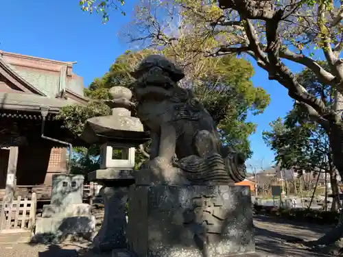 吾妻神社（木更津市）の狛犬
