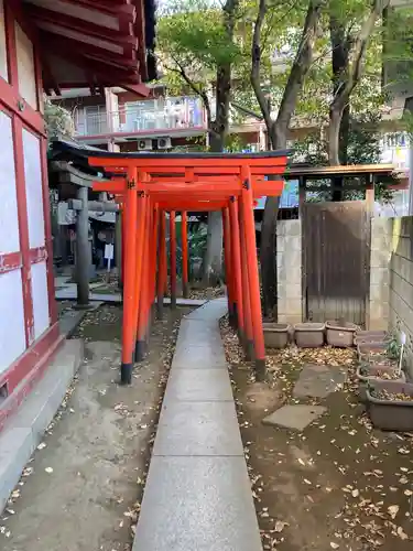 王子稲荷神社の鳥居