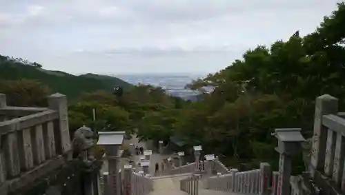 大山阿夫利神社の景色