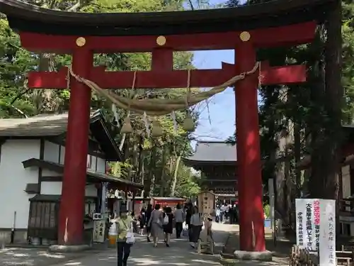 伊佐須美神社の鳥居