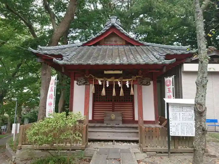 玉前神社の本殿・本堂