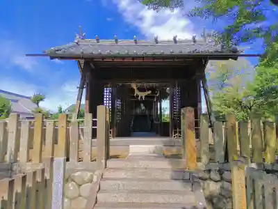 萩園神社の本殿・本堂
