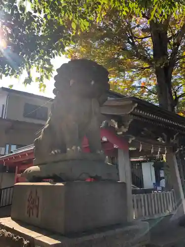 滝野川八幡神社の狛犬