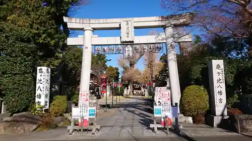 亀ケ池八幡宮の鳥居