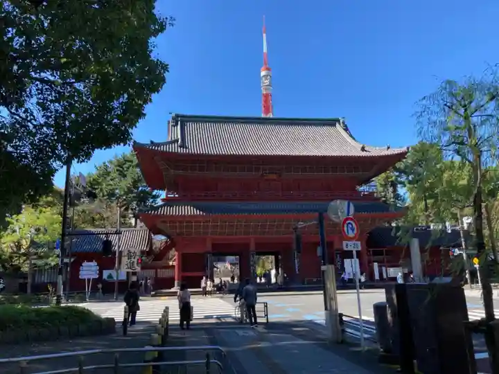 増上寺(東京都芝公園駅)の投稿(2回目)。21.10.23。先の花岳院