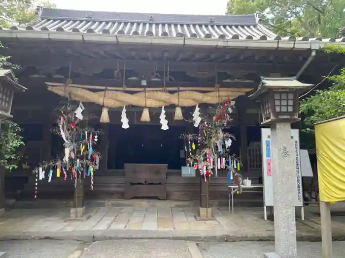 柳川総鎮守 日吉神社の本殿