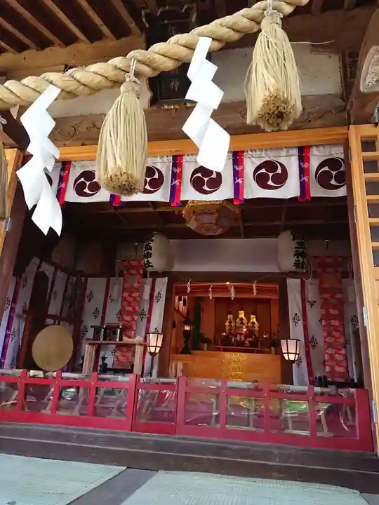 開運招福 飯玉神社の本殿・本堂