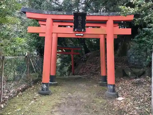 下畑大歳神社の鳥居