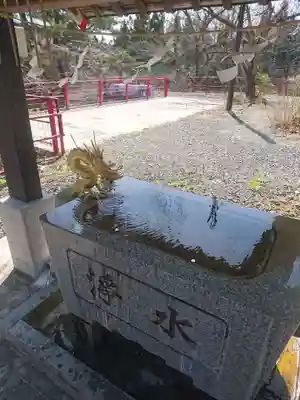 水上寺(成田山水上不動尊) の手水舎