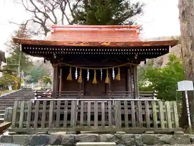 諏訪大社上社前宮の末社・摂社