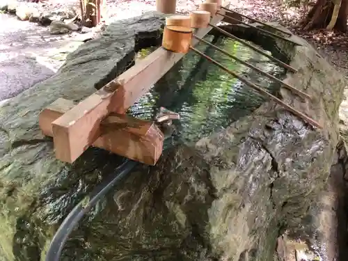 高向大社の手水舎