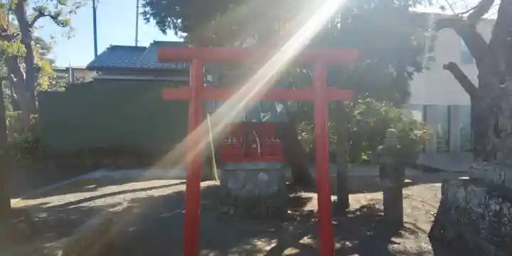 一華院大蓮寺の鳥居