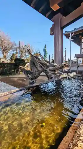 円光院の手水舎