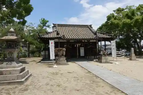 井於神社の本殿・本堂