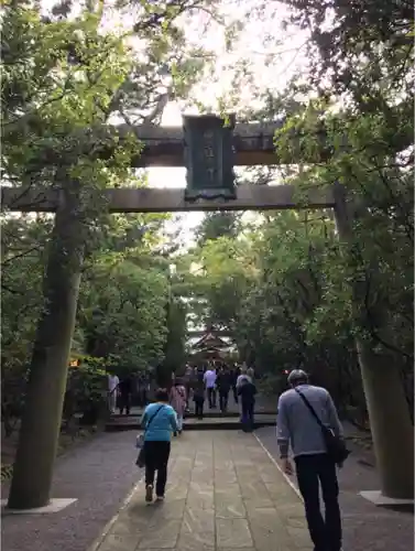 安宅住吉神社の鳥居