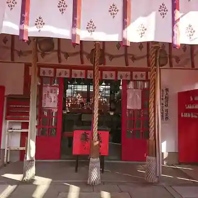 阿部野神社の本殿・本堂