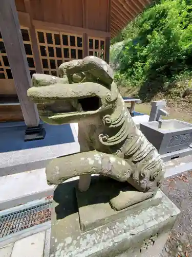 浮島神社の狛犬