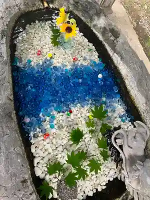 帯廣神社の手水舎