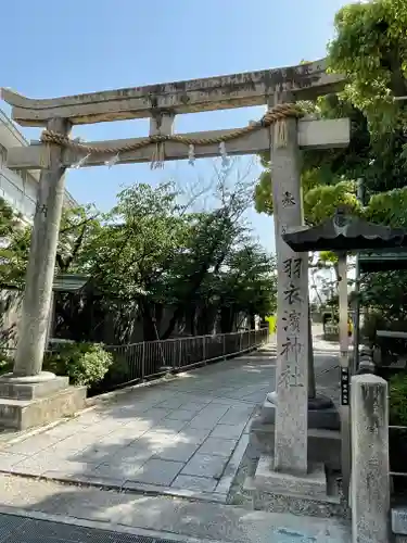 大鳥羽衣濱神社の鳥居