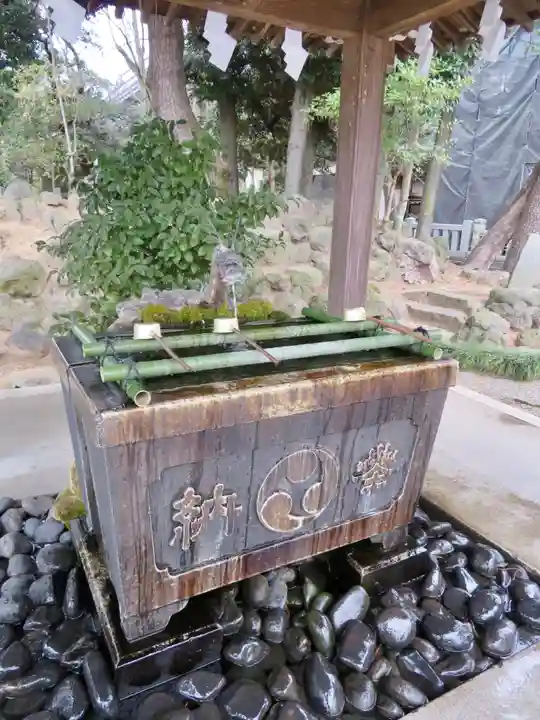 玉村八幡宮の手水舎