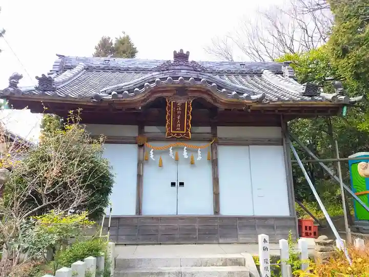 秋葉社の本殿・本堂