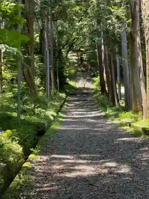 若山神社の周辺