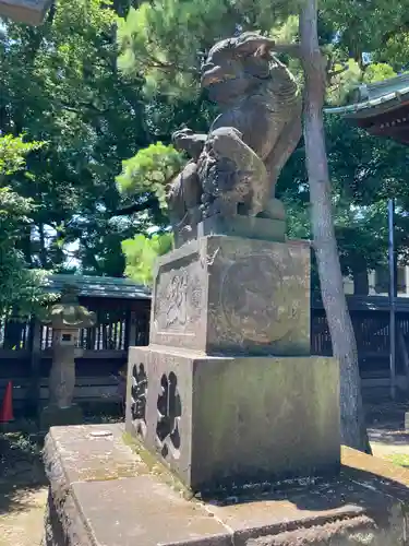 荏原神社の狛犬