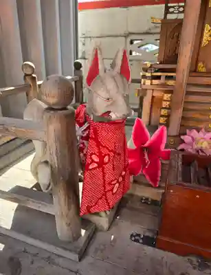 豊川稲荷札幌別院(玉宝禅寺)の狛犬