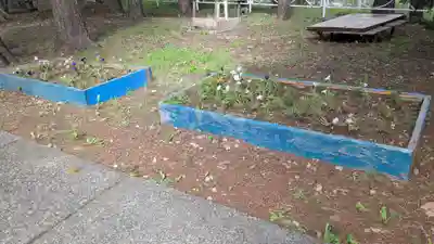 花岡神社の庭園