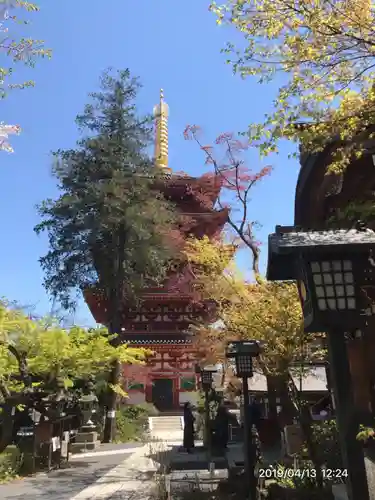 高幡不動尊　金剛寺の景色