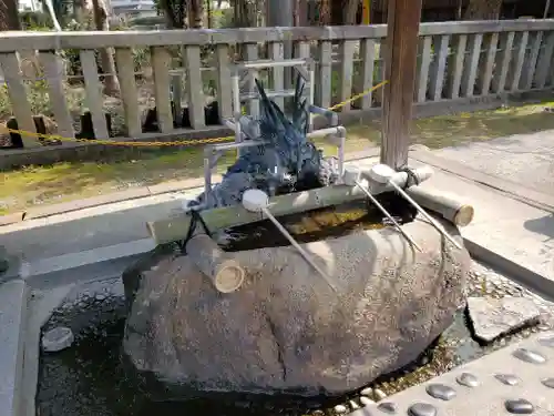 酒見神社の手水舎