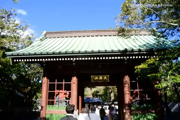 高徳院の山門・神門