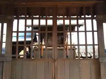 神明社(久地野)の本殿・本堂