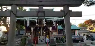 久富稲荷神社の鳥居