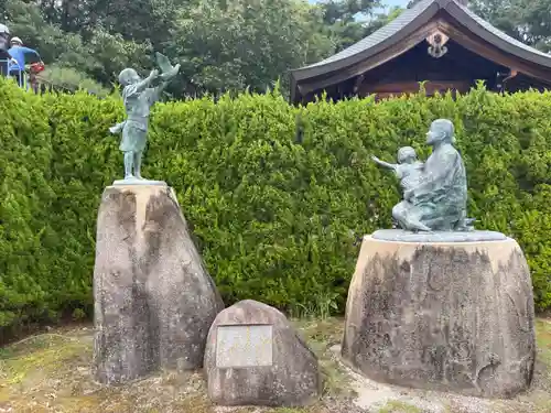 山口縣護國神社の像