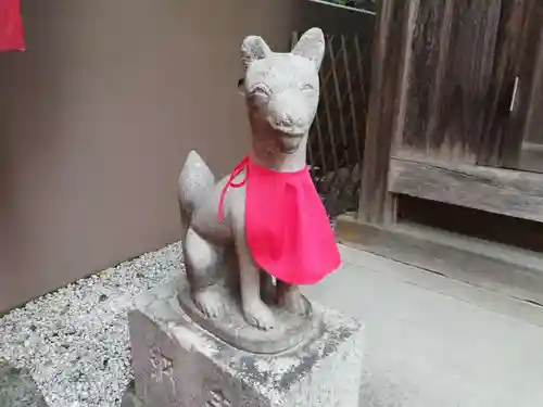 下神明天祖神社の狛犬