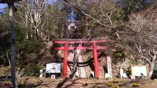 鷲子山上神社の鳥居