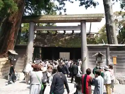 伊勢神宮外宮(豊受大神宮)の鳥居