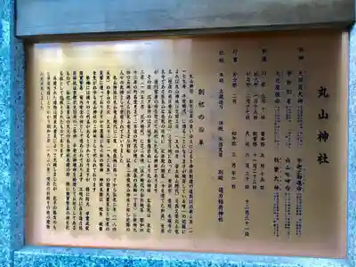 丸山神社の歴史