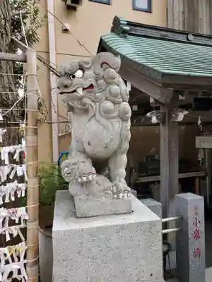 菊名神社の狛犬