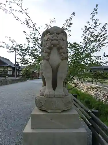 佐太神社の狛犬