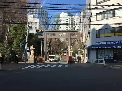 金王八幡宮の鳥居