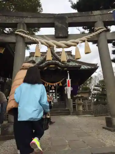 八王子神社の鳥居