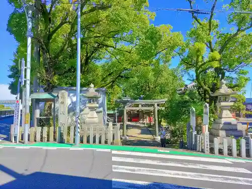 冨吉建速神社・八劔社（須成神社）の鳥居