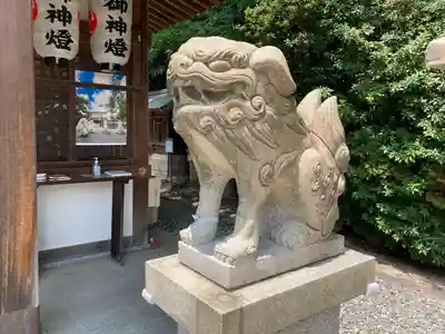 須佐之男神社の狛犬