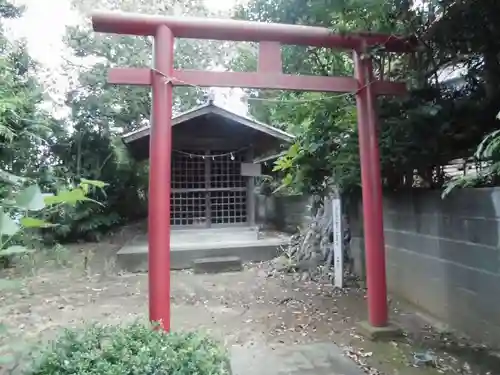 日月神社の鳥居