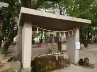 神明社(稲葉地神明社)の手水舎