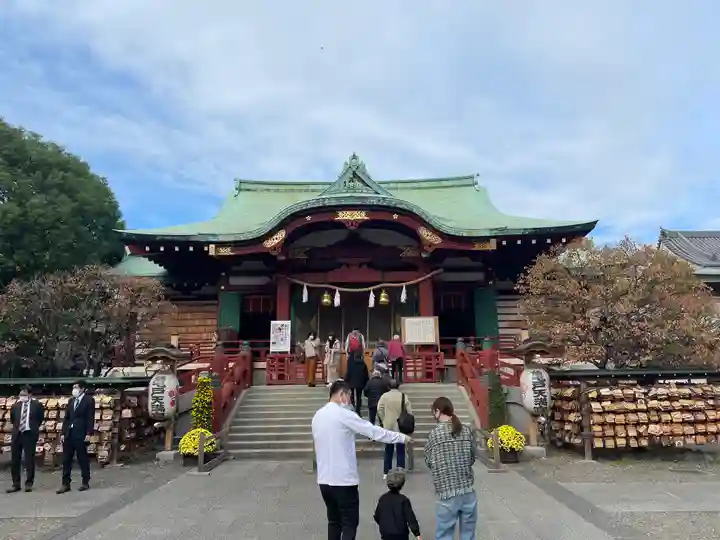 亀戸天神社の本殿・本堂
