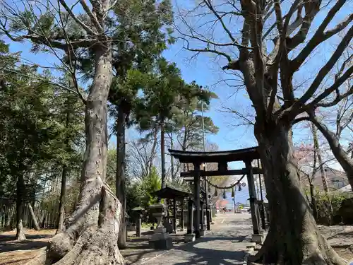 岩崎神社の鳥居