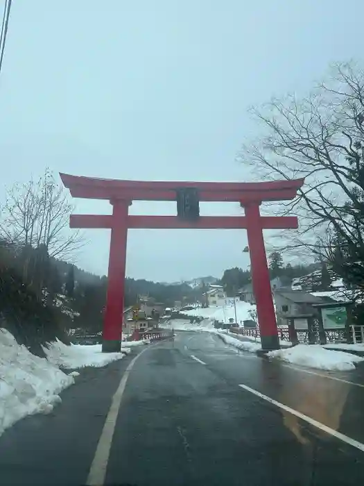 高龍神社の鳥居